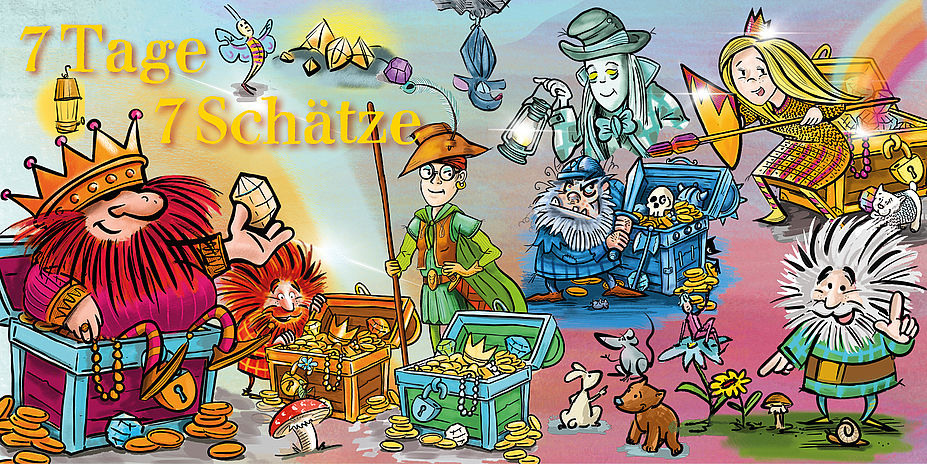 7 Tage 7 Schätze – die Schatzsuche im Innen