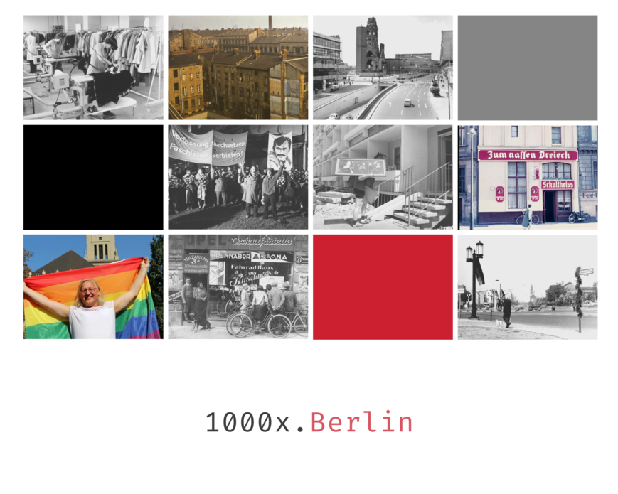 1000x Berlin. 100 Jahre Groß-Berlin.